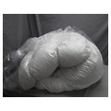 Plush Down Comforter With White Shell Small