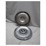 1960s Oldsmobile Hubcaps, Set of Two