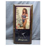 Snap-on Advertising Wall Clock