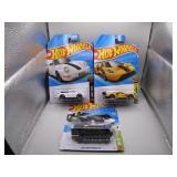 3 Hot Wheels Cars in Original Box