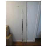 2 Fishing Rods, 1 Equipped With Reel