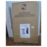 Faux Marble Tray Table Set, 4 Pieces