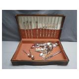 Flatware in Vintage Case