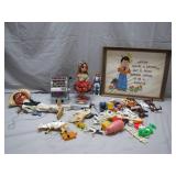 Eclectic Collection of Toys and Decor
