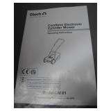 Gtech Cordless Electronic Cylinder Mower