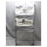 White Fold-Up Chair in Plastic