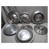 7 Hubcaps from Classic Car Models