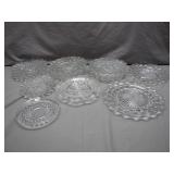 Fostoria Glass Plates