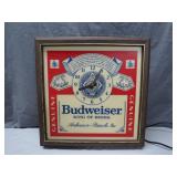 Budweiser King of Beers Clock