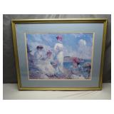 Framed Artwork, 40.5 x 32.5 Inches