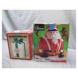 Holiday Cookie Jar Duo Set: Nutcracker & Gift Box
