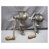 Cast Iron Hand-Crank Grinders