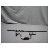 Hand Brace Drill with Auger Bit Set