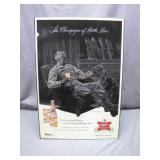 Miller High Life Metal Advertising Sign