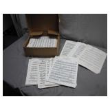 Sheet Music Lot in Bulk for Various Instruments