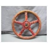 Vintage Cast Iron Valve Wheel