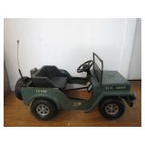 Pedal-Powered U.S. Army Toy Jeep TS106