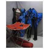 Foldable Camp Chairs and Table