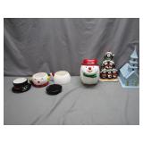 Charming Holiday Figurines & Containers