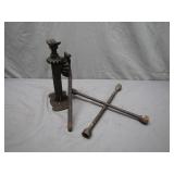 Early Mechanical Car Jack & Lug Wrenches