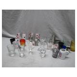 Lot of Assorted Shot Glasses