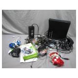 Xbox 360 Console With Controllers and Games
