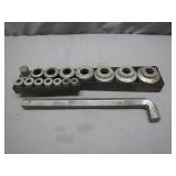 Steel Hex Wrench and Socket Tool Set