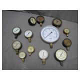 Vintage Pressure Gauges