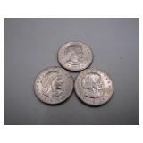 (3) 1979 Susan B. Anthony Coins
