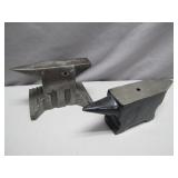 Two Miniature Metal Anvils