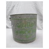 Mohawk Minnow Pail with Wooden Handle