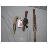 3 Vintage Hand Tools