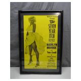Framed Seven Year Itch Movie Poster