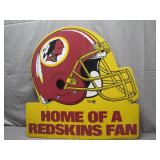 Home of a Redskins Fan Yard Sign
