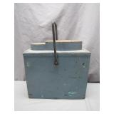 Vintage Shoe Shine Wooden Box
