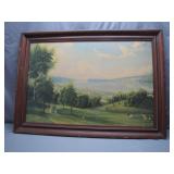 Framed Landscape Artwork