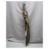 El Salvador Machete with Engraved Sheath