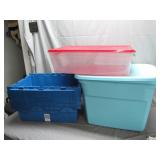 Three Storage Containers