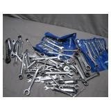 Combination Wrenches in Tool Rolls