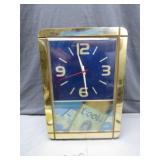 Vintage Coors Bar Clock w/ Working Timepiece