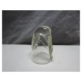Clear Glass Bottom's Up Shot Glass