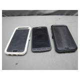 3 Smart Phones (Untested)