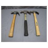 3 Claw Hammers