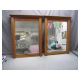 Solid Wood-Framed Rectangular Mirrors
