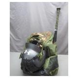 Baseball Gear Set with Bat, Gloves, Bag