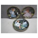 3 Bradford Exchange Angel Plates