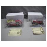2 Classic Die-Cast Model Cars