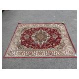 Ornate Floor Rug: 70 in. x 60 in.