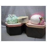 3 Vintage-Style Hats With Boxes