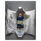 Porcelain Doll in Original Box With Accessories